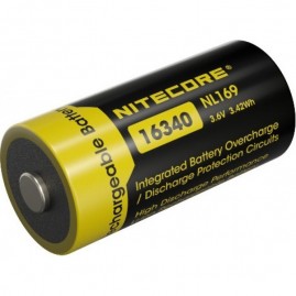 Аккумулятор NITECORE NL169R RCR123/16340 Li-ion 3.7v 950mAH Аккумулятор NITECORE NL169R RCR123/16340 Li-ion 3.7v 950mAH